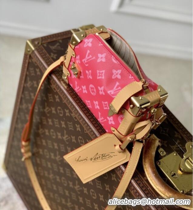 Shop Best Louis Vuitton Side Trunk PM Bag in Monogram Origine Rose Ruban Canvas M27784 2026