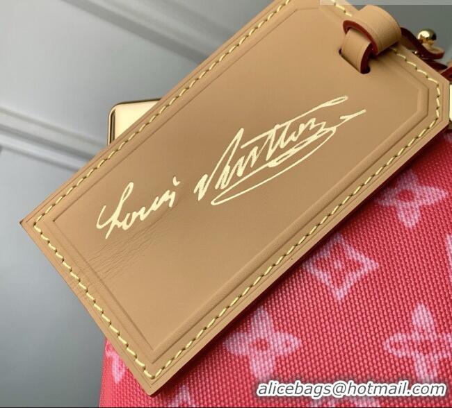 Shop Best Louis Vuitton Side Trunk PM Bag in Monogram Origine Rose Ruban Canvas M27784 2026