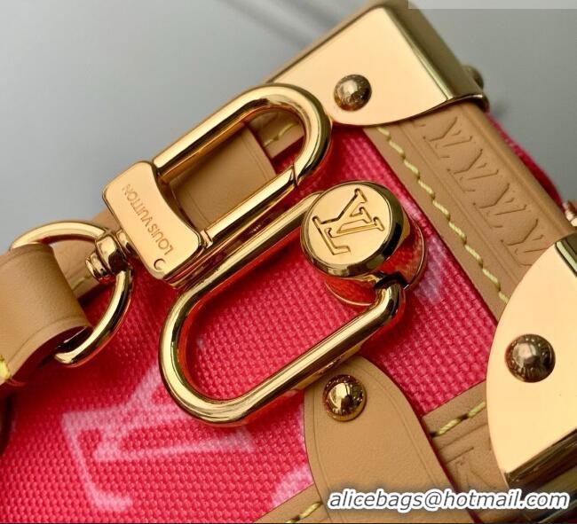 Shop Best Louis Vuitton Side Trunk PM Bag in Monogram Origine Rose Ruban Canvas M27784 2026