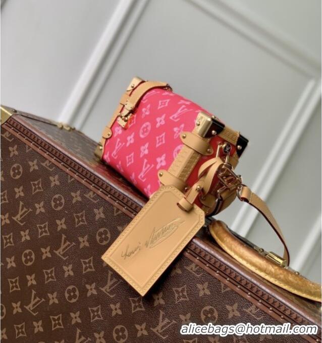 Shop Best Louis Vuitton Side Trunk PM Bag in Monogram Origine Rose Ruban Canvas M27784 2026