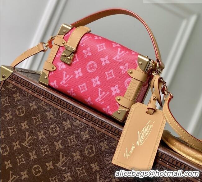 Shop Best Louis Vuitton Side Trunk PM Bag in Monogram Origine Rose Ruban Canvas M27784 2026
