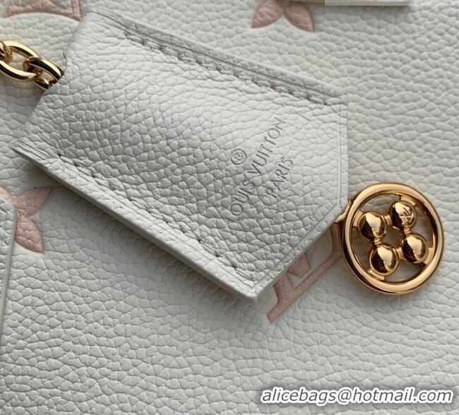 Grade Quality Louis Vuitton Alma BB in Milky White/Peach Cowhide Leather M27574 2026