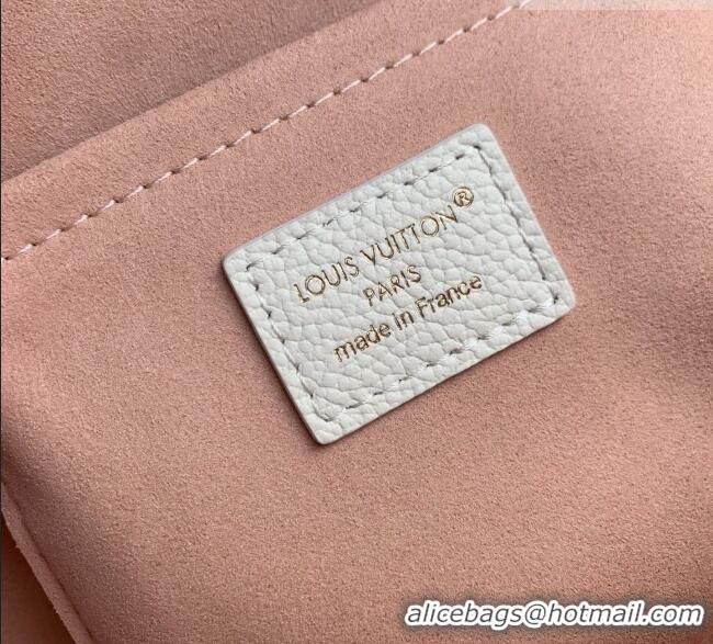 Grade Quality Louis Vuitton Alma BB in Milky White/Peach Cowhide Leather M27574 2026