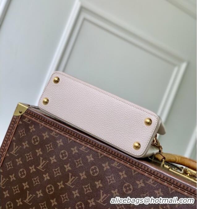 Buy Discount Louis Vuitton Capucines MM Bag in Taurillon Leather M24683 Pink 2026