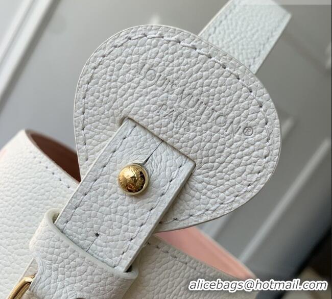 Buy New Cheap Louis Vuitton All In BB in Milky White/Peach Cowhide Leather M28315 2026