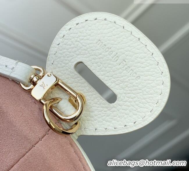 Buy New Cheap Louis Vuitton All In BB in Milky White/Peach Cowhide Leather M28315 2026