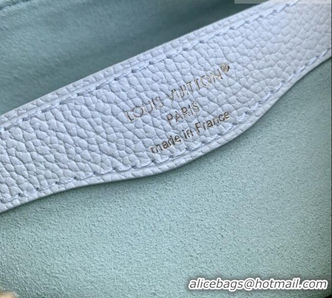 Original Cheap Louis Vuitton Boulogne PM in Milky White/Green Cowhide Leather M27571 2026