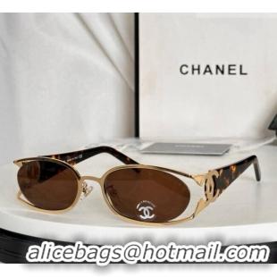 Fashion Discount Chanel Sunglasses CH4024 Brown 2026