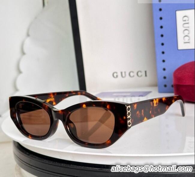 Famous Brand Gucci Sunglasses GG2044SA Brown 2026