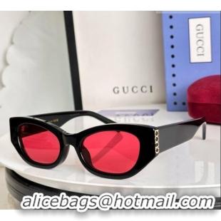 Good Taste Gucci Sunglasses GG2044SA Black/Red 2026