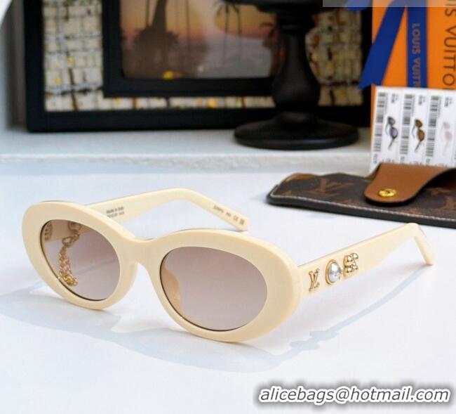 Buy Cheapest Louis Vuitton Sunglasses Z2987 Beige 2026