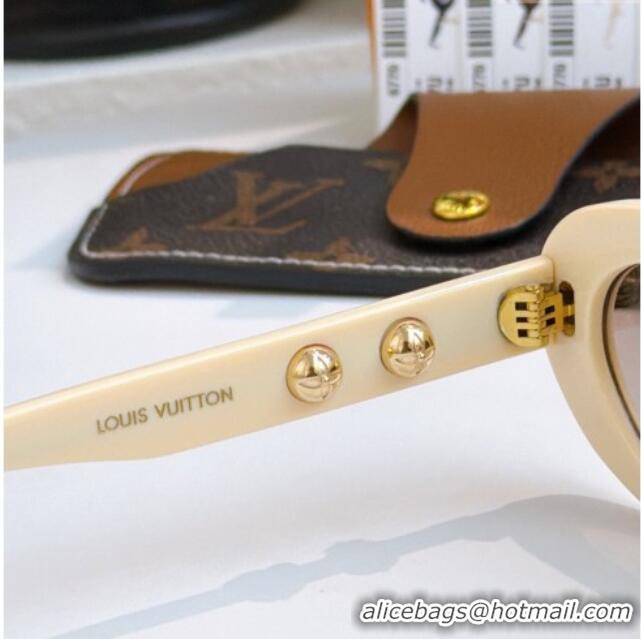 Buy Cheapest Louis Vuitton Sunglasses Z2987 Beige 2026