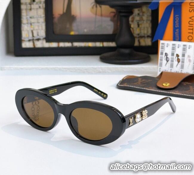 Cheap Price Louis Vuitton Sunglasses Z2987 Black/Brown 2026
