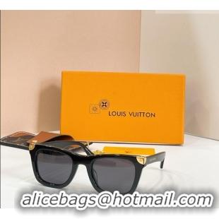 Traditional Discount Louis Vuitton Sunglasses Z3158U Black/Gold 2026