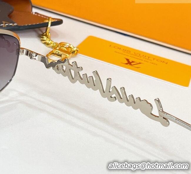 Hot Style Discount Louis Vuitton Sunglasses Z3171U Silver 2026