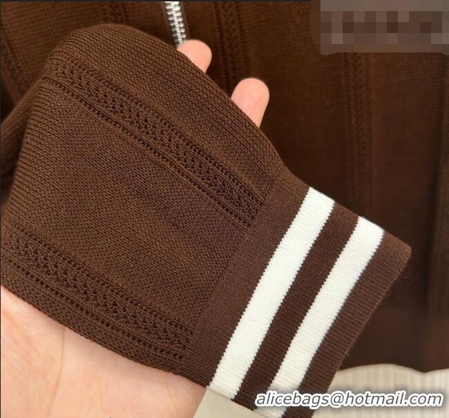 Top Quality Miu Miu Knit Cardigan MM020605 Brown 2026