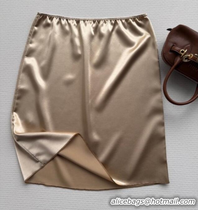 Unique Grade Miu Miu Vest and Skirt Set MM020614 Beige 2026