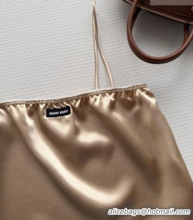 Unique Grade Miu Miu Vest and Skirt Set MM020614 Beige 2026