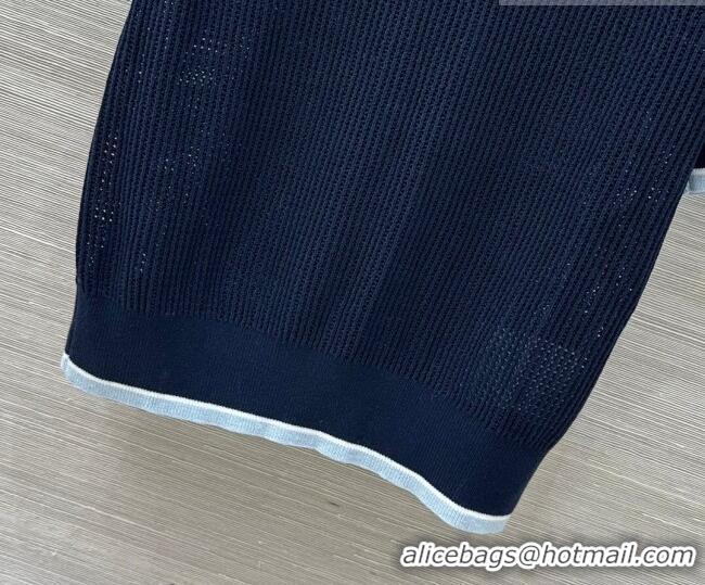 ​Good Quality Miu Miu Wool Shirt and Mini Shirt Set MM020609 Blue 2026