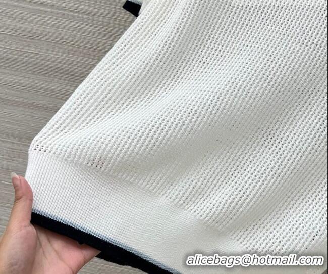 Luxury Cheap Miu Miu Wool Shirt and Mini Shirt Set MM020609 White 2026