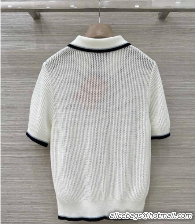 Luxury Cheap Miu Miu Wool Shirt and Mini Shirt Set MM020609 White 2026