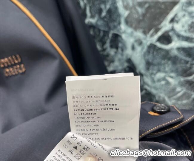 Best Price Miu Miu Jacket and Skirt Set MM020623 Black 2026