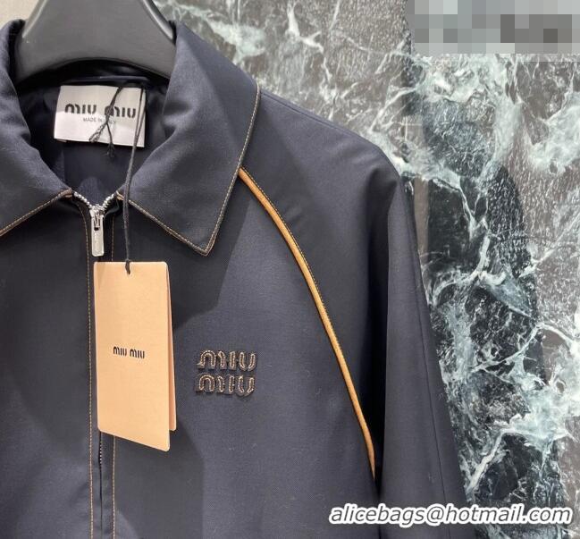 Best Price Miu Miu Jacket and Skirt Set MM020623 Black 2026