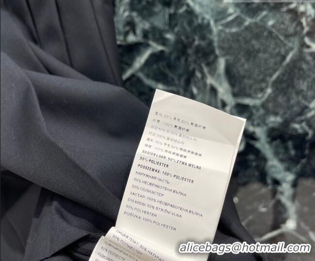 Best Price Miu Miu Jacket and Skirt Set MM020623 Black 2026