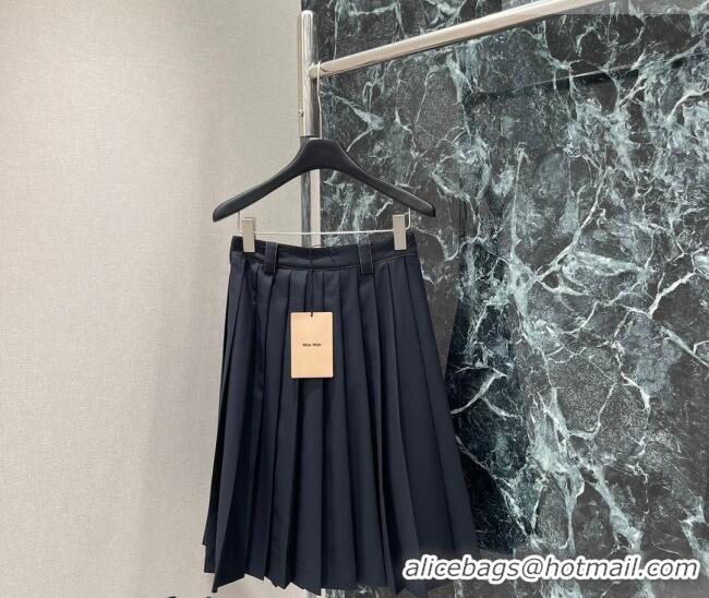 Best Price Miu Miu Jacket and Skirt Set MM020623 Black 2026