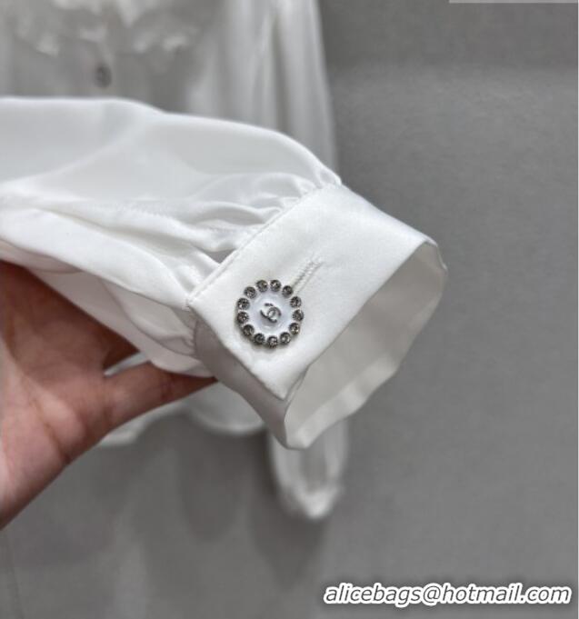 ​Top Grade Chanel Shirt CH020633 White 2026