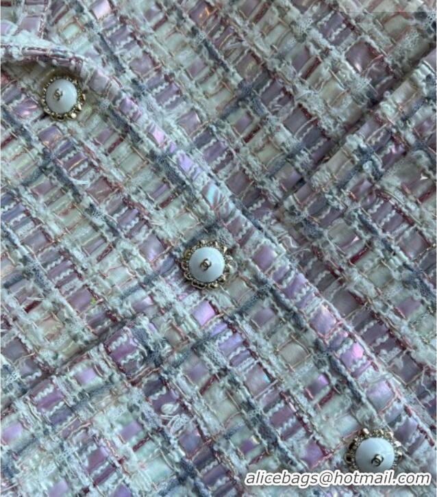 ​Reasonable Price Chanel Tweed Pants CH020602 Purple 2026