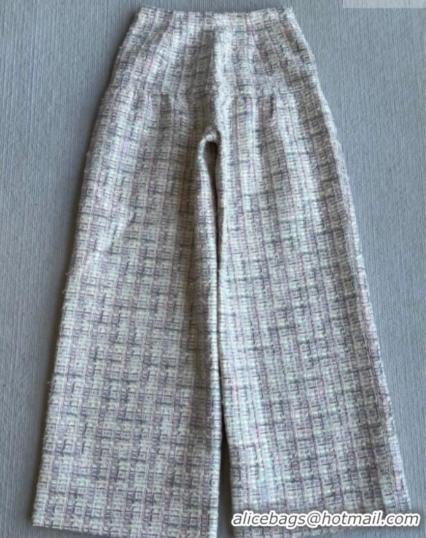 ​Reasonable Price Chanel Tweed Pants CH020602 Purple 2026