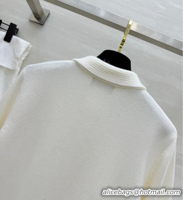Buy New Cheap Chanel Bow Cardigan CH020656 White 2026