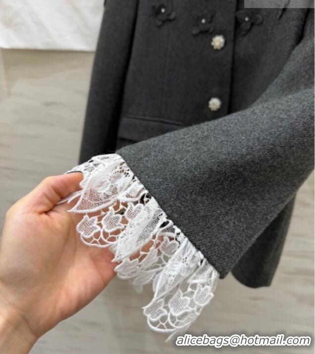 Grade Quality Chanel Jacket and Skirt Set CH020656 Grey 2026