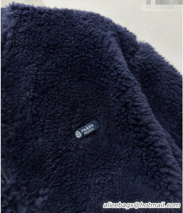 Best Price Prada Jacket PR020677 Blue 2026