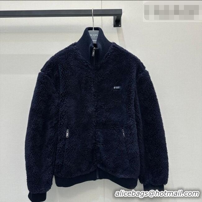 Best Price Prada Jacket PR020677 Blue 2026
