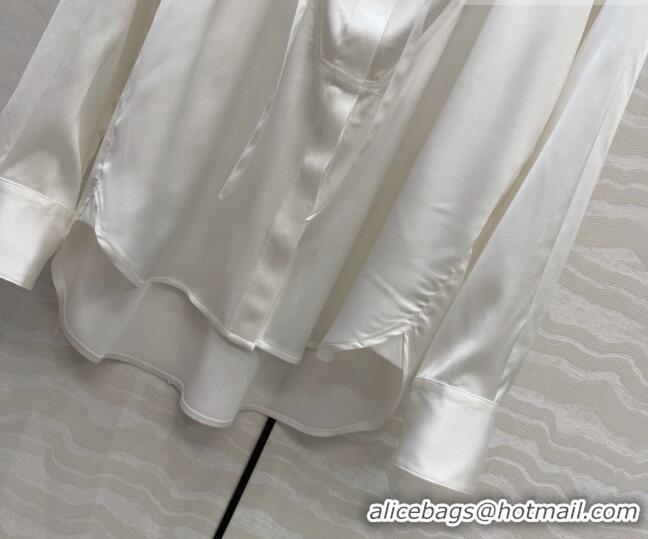 Luxury Discount Loewe Shirt LW020656 White 2026