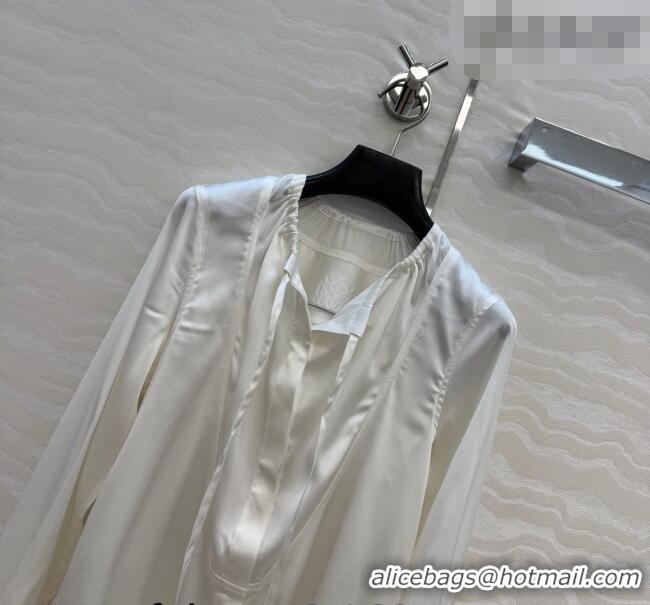 Luxury Discount Loewe Shirt LW020656 White 2026