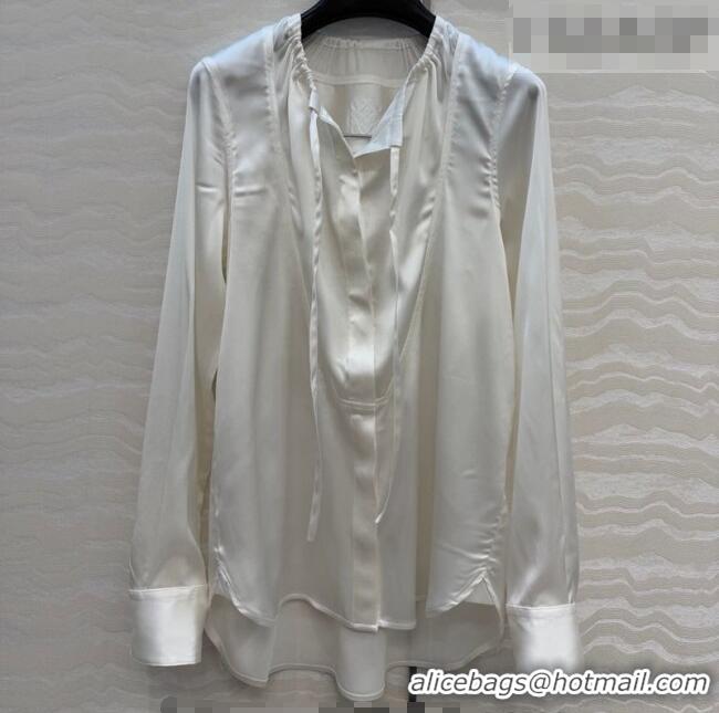 Luxury Discount Loewe Shirt LW020656 White 2026