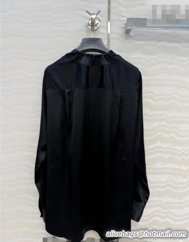 Luxury Cheap Loewe Shirt LW020656 Black 2026