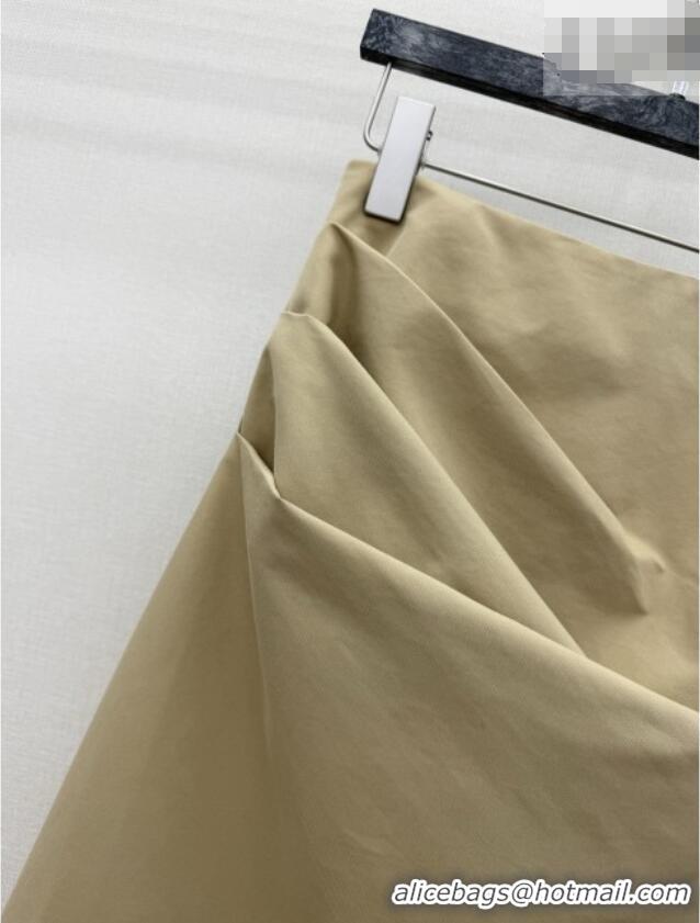 ​Buy Fashionable Loewe Skirt L030303 Khaki 2026