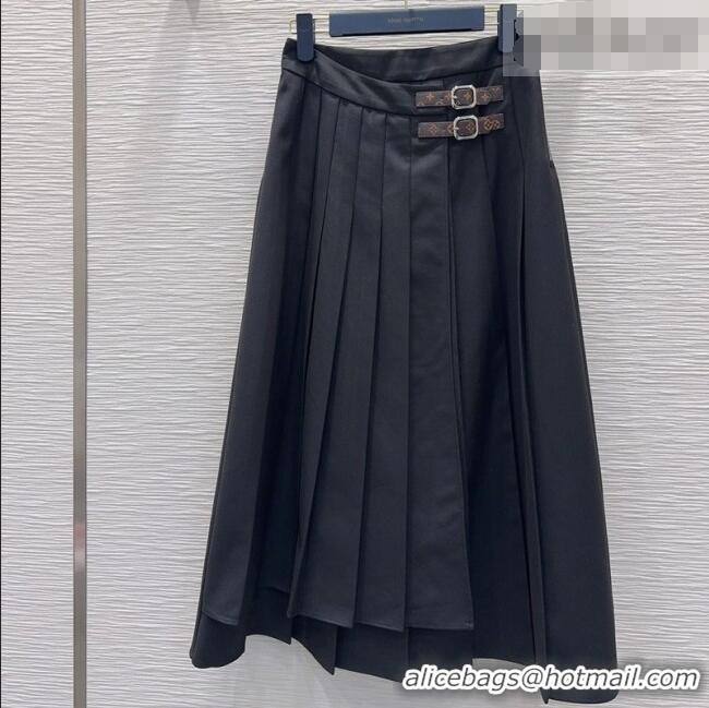 Top Grade Louis Vuitton Skirt LV020601 Black 2026