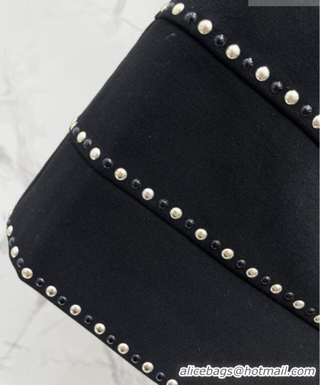 Good Looking Versace Studs Mini Skirt 0206 Black 2026