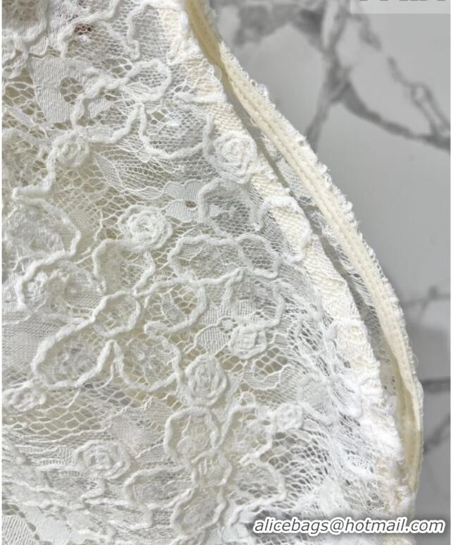 Good Taste Saint Laurent Lace Jacket 0206 White 2026