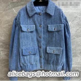 Top Quality Chanel Jacket CH020680 Blue 2026