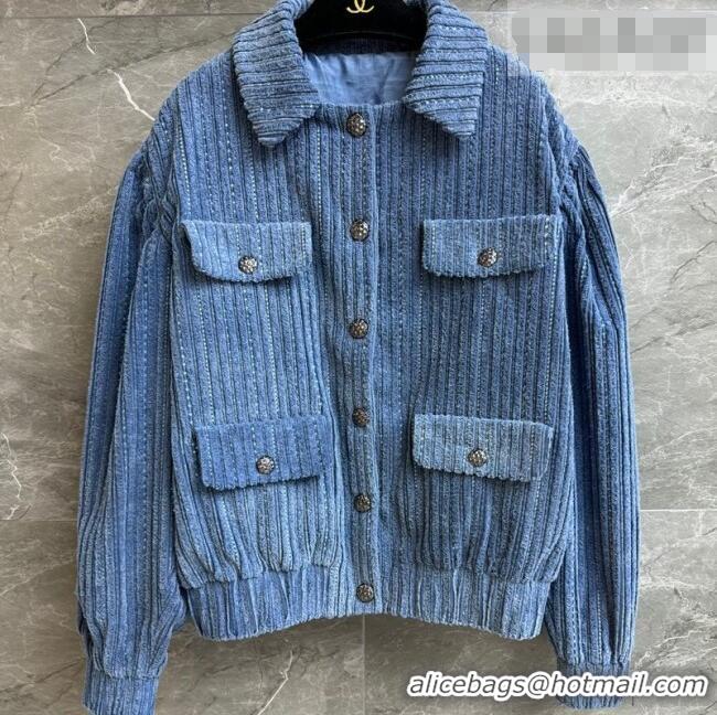 Top Quality Chanel Jacket CH020680 Blue 2026