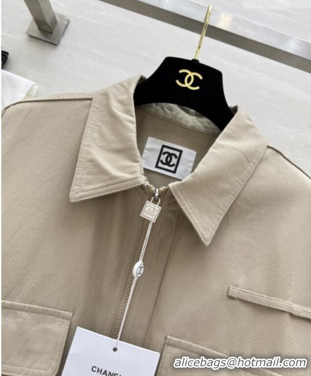Fashion Discount Chanel Jacket CH030309 Khaki 2026