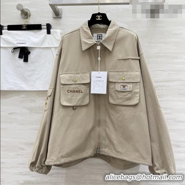 Fashion Discount Chanel Jacket CH030309 Khaki 2026
