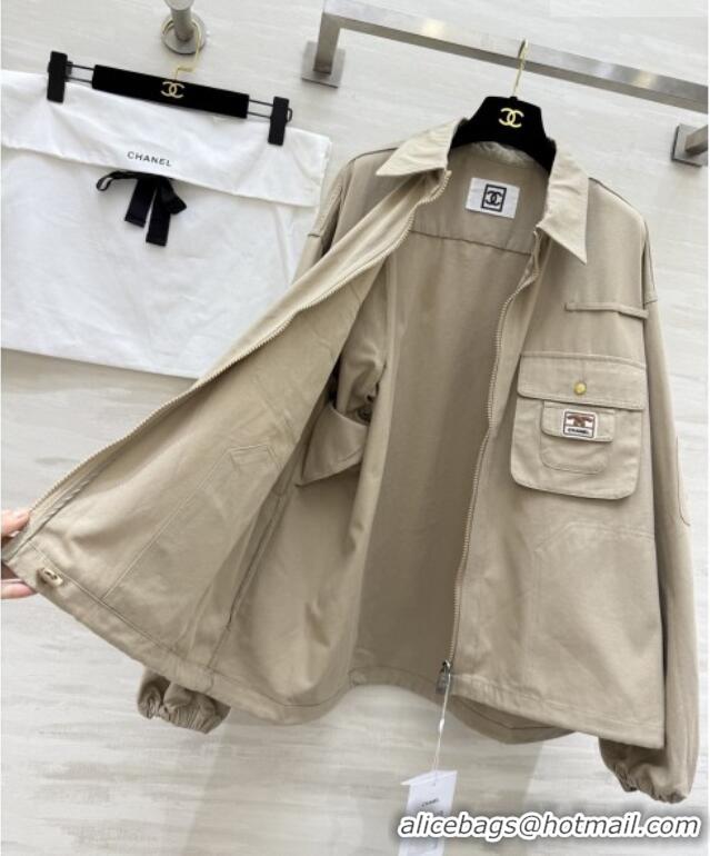 Fashion Discount Chanel Jacket CH030309 Khaki 2026