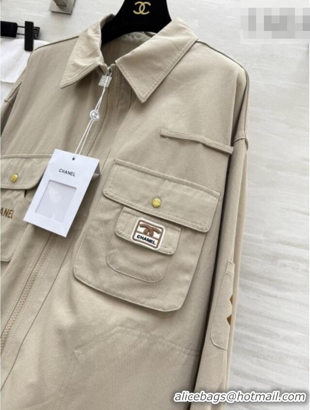 Fashion Discount Chanel Jacket CH030309 Khaki 2026